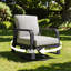 Ensemble de conversation de patio en aluminium pour 2 personnes avec coussins et table d'appoint Myrtlene