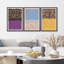 Motif de blocs de couleurs multicolores, variété de formes abstraites, illustrations, art moderne bohème, chic chic-100780874-100780875