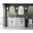Ahner 60 inch Double Bathroom Vanity-174981257