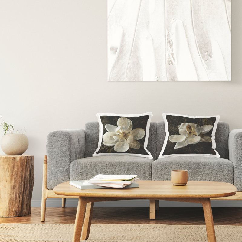 Floral Throw Pillow