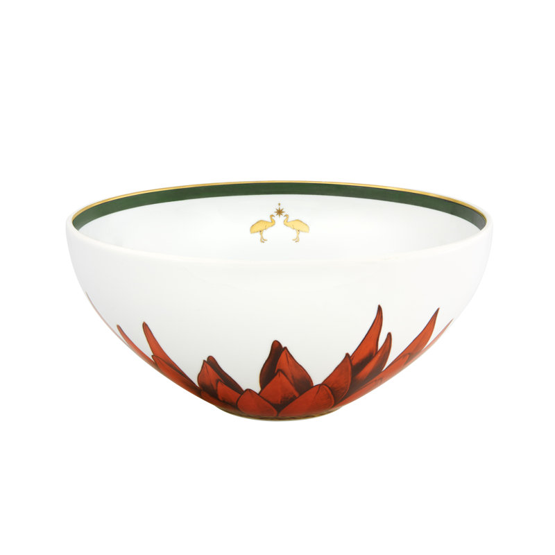Amazōnia Porcelain Salad Bowl