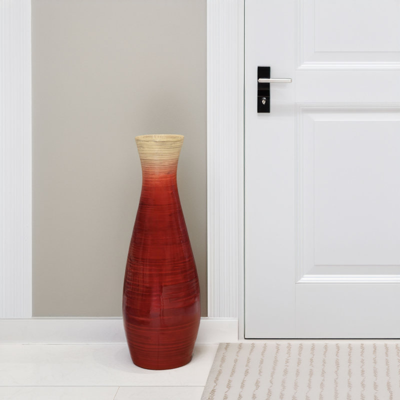 Bamboo Floor Vase