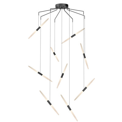 Ballet 9 - Light LED Chandelier