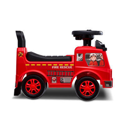 Ride On Push Car For Toddlers, Ages 1-3, Ride Racer, Sit To Stand Toddler Ride On Toy, Classic  Ride On Car With Music Steering Wheel & Under Seat Storage, Ride On Toy For Boys Girls, Red