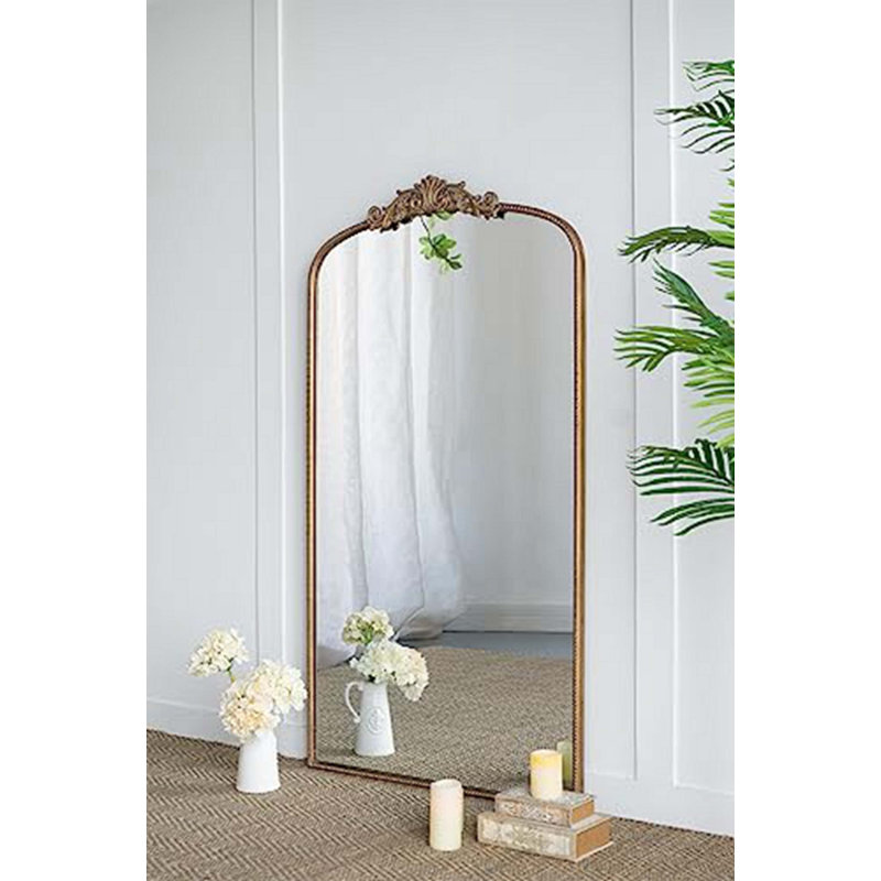 66" X 36" Full Length Mirror, Gold, 66.2" x 36"