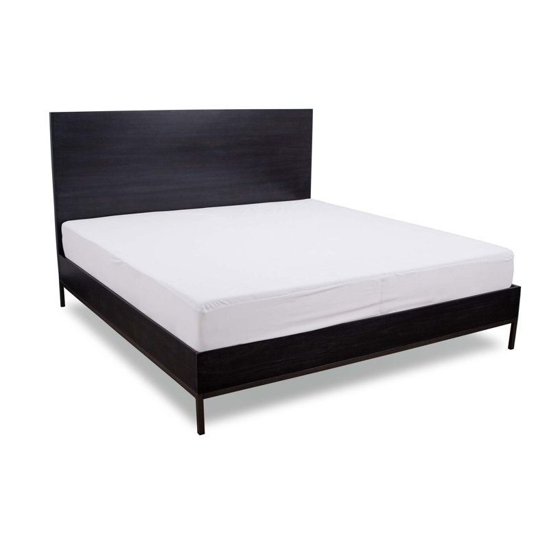 Smooth Top Hypoallergenic Mattress Protector, King, Polyester