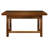 Fireside Lodge Appalachian Two Drawer Writing Desk - Antique Oak Top-88349372