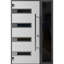 Façade avant en acier pré-suspendu / Ronex 0131 émail noir / fenêtre extérieure latérale Sidelite / inserts en acier inoxydable entrée en métal peint moderne l 36 + H 14 po x H 80 po à droite-98195627-98195629