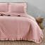 Bashira Diamond Ruffle Stonewash Embroidered Quilt Set-1232159989-1232159991
