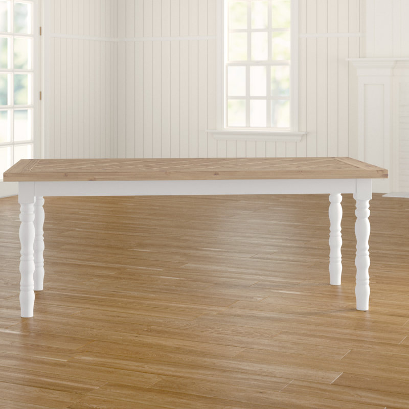 Colonial Solid Wood Base Dining Table