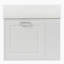 Meuble-lavabo mural de 21,8 po avec lavabo, armoire flottante murale, grand tiroir, tablette réglable, porte-papier hygiénique, système de fermeture en douceur-502982264