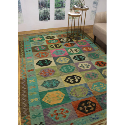 Hults Wool Southwestern Indoor Rug