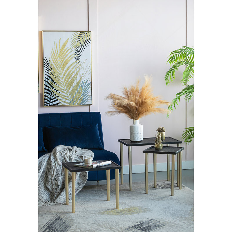 Ensemble de 3 tables d'appoint