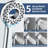 Chrome High Pressure Magnetic Dual Shower Head & Handheld Combo With Filter-122741176