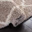 Tapis géométrique ivoire / brun-1735865329