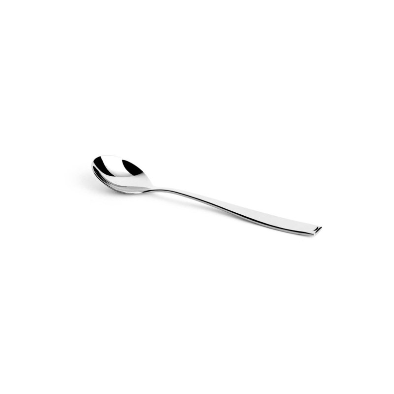 Cuillère à soupe en acier inoxydable Clista | Argent | 7 po | Ensemble de 12, 7 po, argent