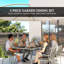Resin Rattan Dining Set