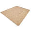 Tapis beige rectangulaire en laine noué à la main 9 pi x 11 pi 4 po Baccio