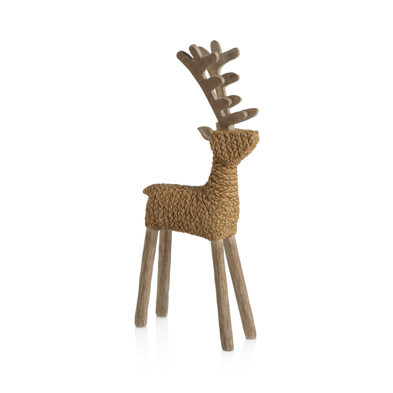 Figurine de cerf debout 14 po Lettice