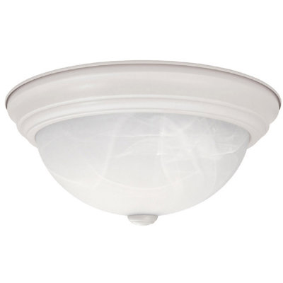 Plafonnier encastré simple à 2 lumières 11 po Aayan