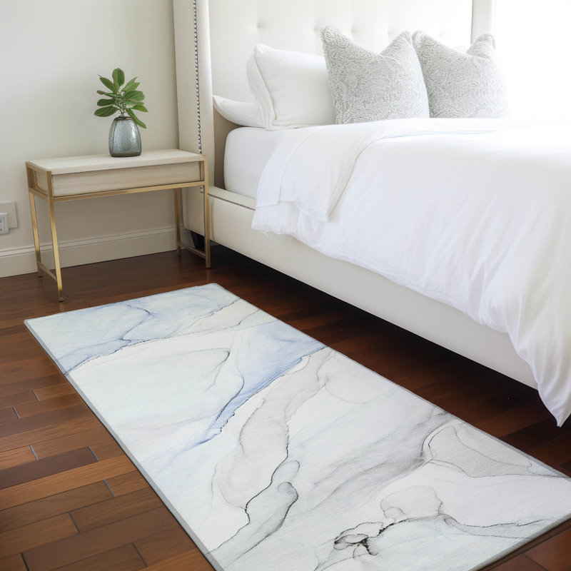 Tapis rectangulaire Kiaire, Tapis de couloir 2 pi 3 po x 7 pi 6 po