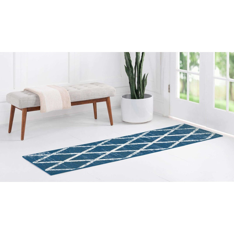Geometric Indoor Rug, Runner 2'2" x 6'1"