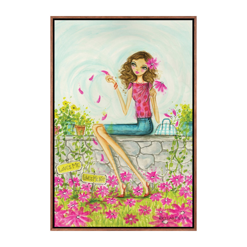 Printemps à Summerside # 4, art, H 26 po x l 18 po x P 1,5 po, Toile avec cadre en bois classique