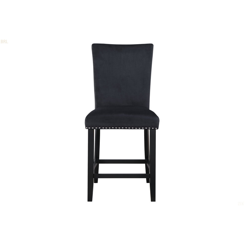 Tabourets noirs (ensemble de 2)