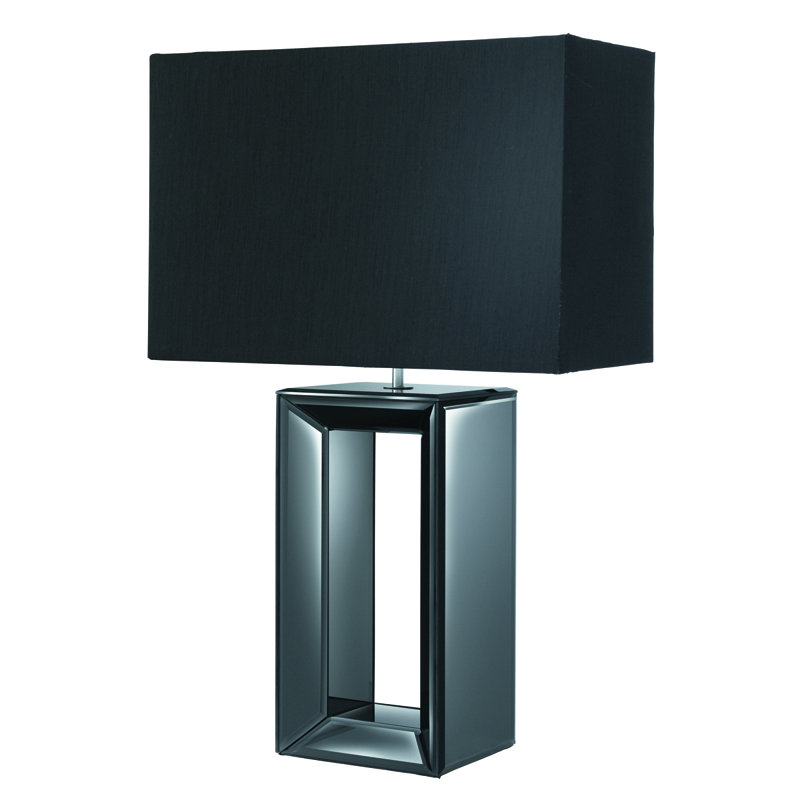 Jayce Table Lamp, Black Mirror