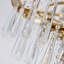 Lustre de luxe 24 couches en fer argenté et cristal 24 po-903872802