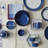 Imperial Blue Large Rectangular Platter