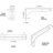 2"W x 12"D x 5 1/4"H Embrey Steel Bracket, Stainless Steel-73170562-122099574