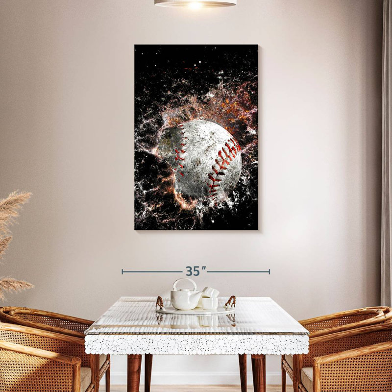 Sireci Baseball Triumph, 45" H x 30" W