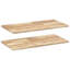 Floating Shelves 2 Pcs Untreated Solid Wood Acacia-1784032314-1784032310