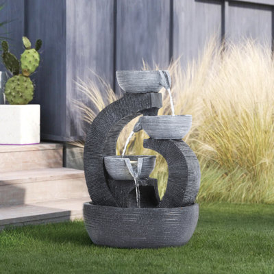 Weather Resistant Fountain with Light