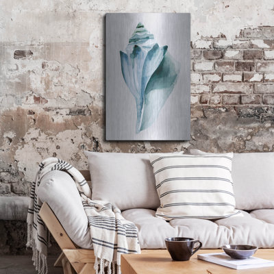«Soft Ocean Gems 1» par Annie Warren, art mural en métal