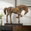 Grande sculpture en bronze à facettes Stach-310153575