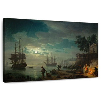 Mehar The Night - A Moonlit Seaport