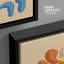 Orange, orange, bleu, floral, nature morte, illustrations, nature rustique, campagne française-102453874-102453872