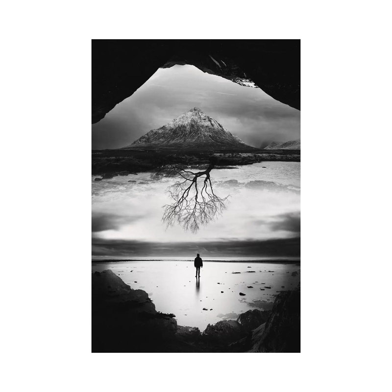 Tree Of Life by Stoian Hitrov - Wrapped Canvas Print, 20.32 cm H x 30.48 cm W