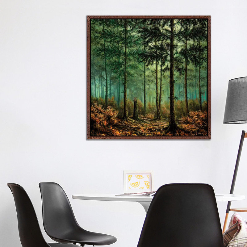 Feels Like Home by ColorByFeliks - Print on Canvas, Classic Brown Wood Framed, 93.98 cm H x 93.98 cm W x 1.91 cm D