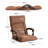 Isabelle & Max Caceres Reclining Floor Game Chair in Grey-738719415
