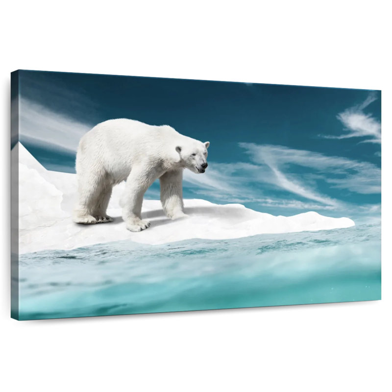 Brampt Ice Bear, 26" H x 39" W