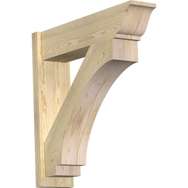 Persienne impériale traditionnelle, Sapin Douglas de 6 po (sciage brut), P 32 po x H 32 po