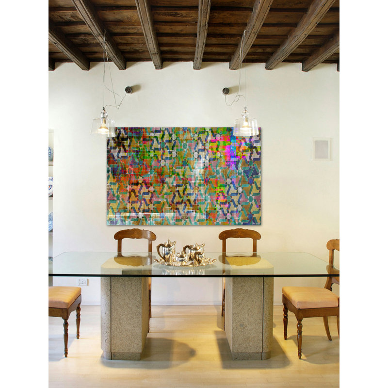 " Souk " Painting Print, 12" H x 18" W x 1.5" D