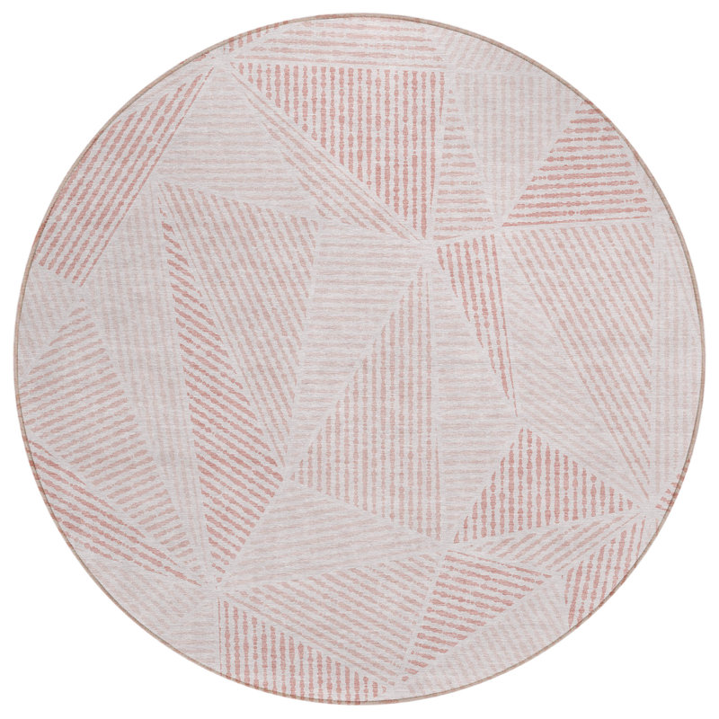 Tapis rond d'intérieur 8 po
