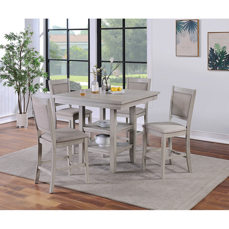 5 Piece Counter Height Dining Set