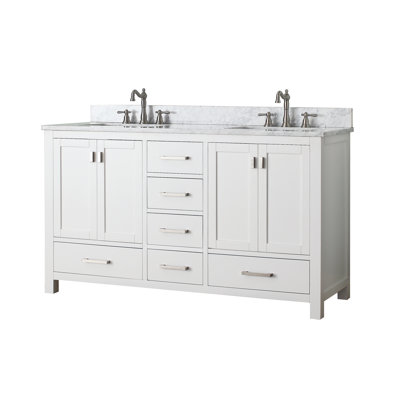 Modero 73" Double Bathroom Vanity Set