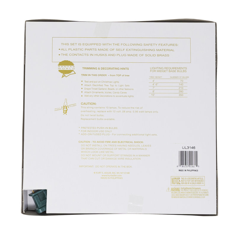 9.375 in. Lighted Shatterproof Tree Topper