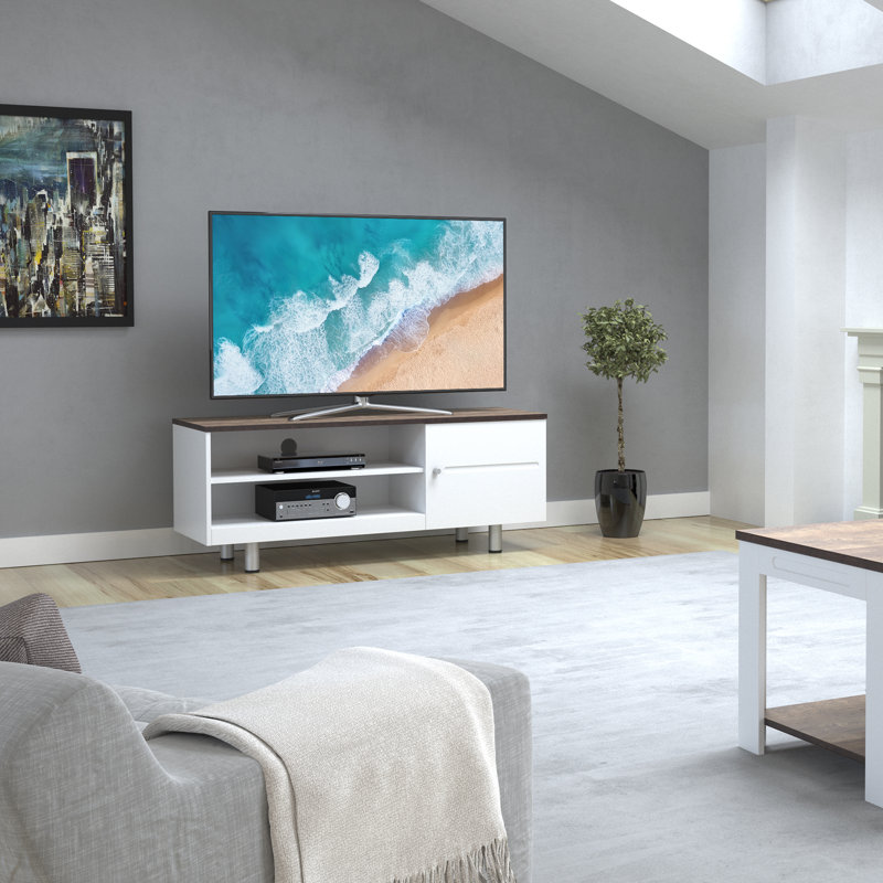 Arlais Unfinished TV Stand for TVs up to 60", White